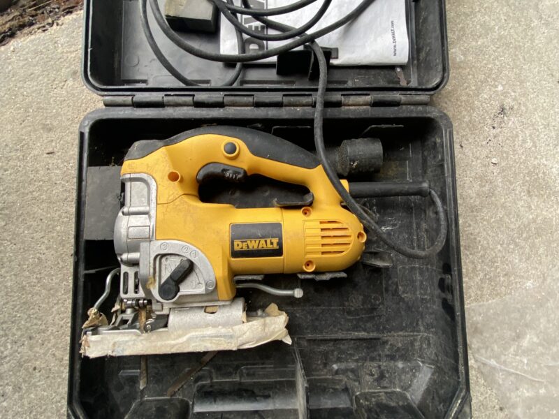 Dewalt corded jigsaw