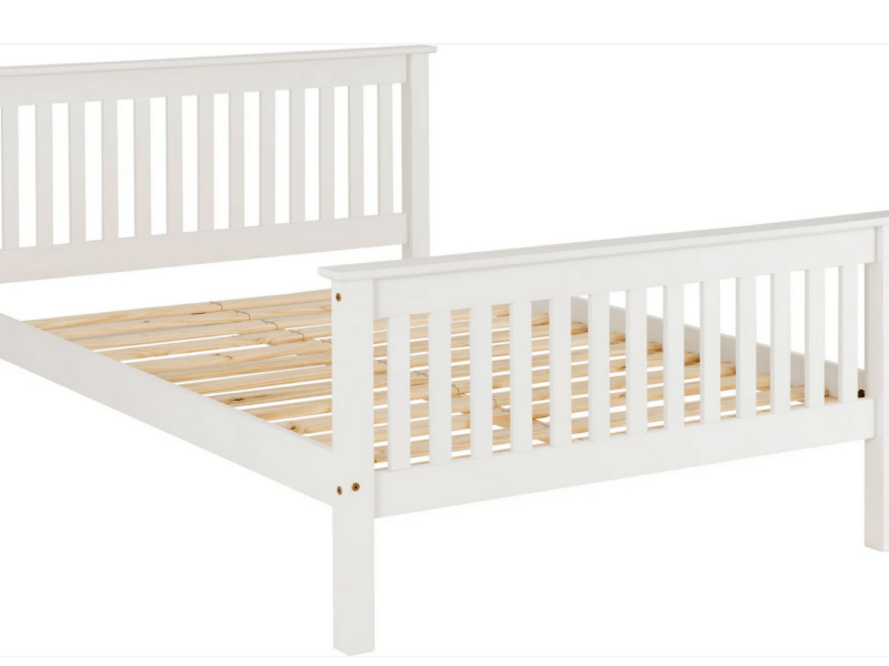 MNC 4ft Small Double Bed - High Foot End