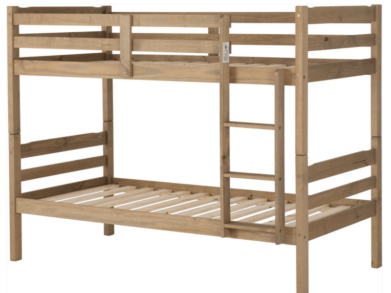 PAN 3ft Single Pine Bunk Bed