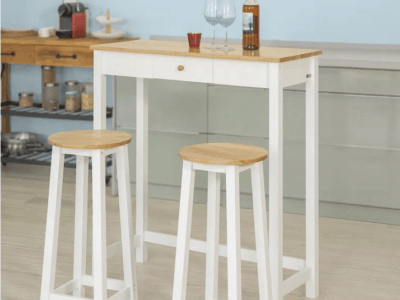 Dolly Bar Table & 2 Stools (Clearance Line)