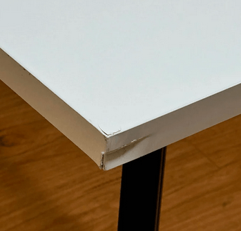 White Gloss Dining Table (Clearance Line)