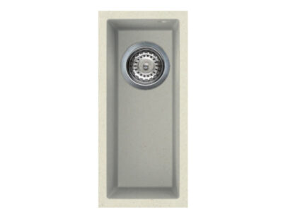 Reginox Quadra 50 1.0 Bowl Undermount Granite Kitchen Sink – Cream