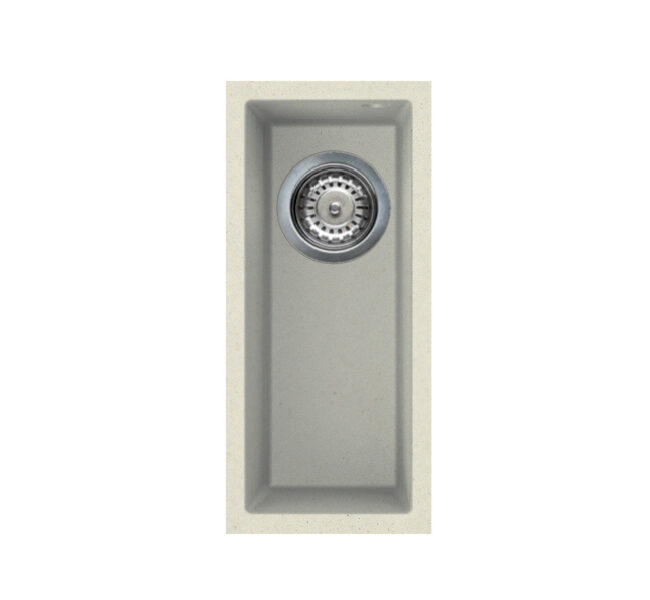 Reginox Quadra 50 1.0 Bowl Undermount Granite Kitchen Sink – Cream