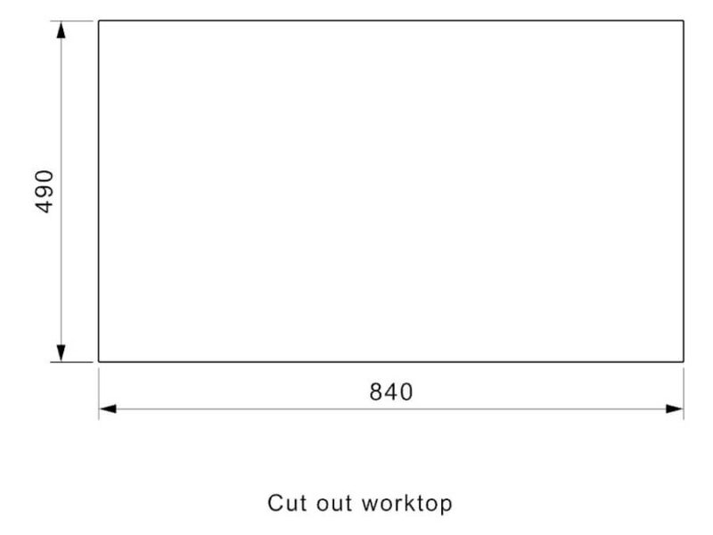 Reginox Jumbo Single Bowl Stainless Steel Inset Sink
