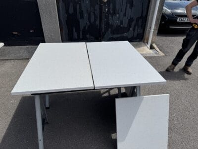 Minerva sink cut outs and pieces