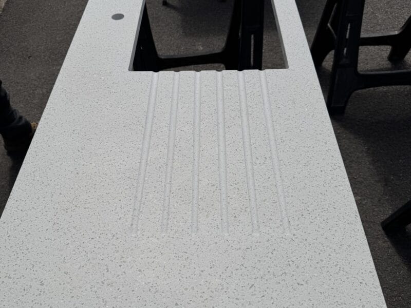 Minerva sink cut outs and pieces