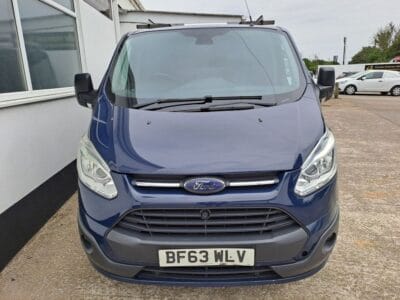 2013 63 FORD TRANSIT CUSTOM 2.2 TDCi 330 Trend Panel Van 5dr Diesel Manual L2 H1 (197 g/km, 123 bhp)