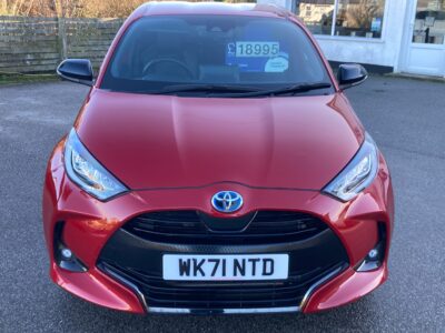 2022 Toyota Yaris 1.5 VVT-h Dynamic Hatchback 5dr Petrol Hybrid E-CVT Automatic (s/s) (116 ps)